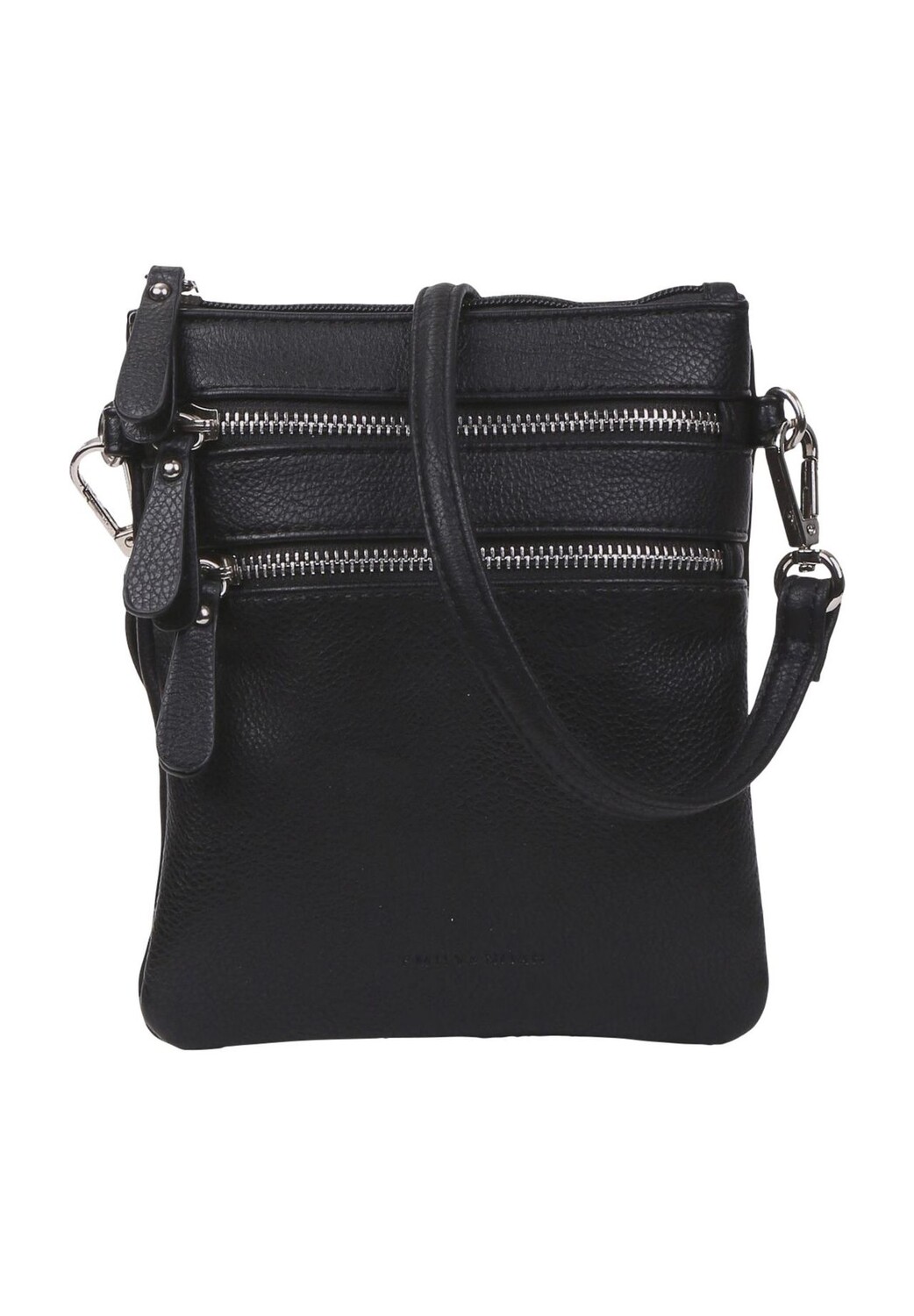 Сумка через плечо, искусственная кожа, однотонная, женская Emily & Noah, черный
Сумка через плечо, искусственная кожа, однотонная, женская Emily & Noah, черный