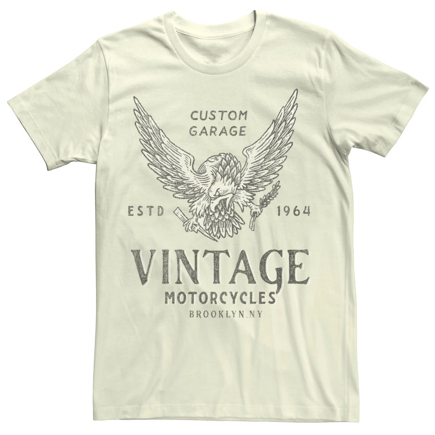 Мужская винтажная футболка для гаража Brooklyn, NY Licensed Character
Мужская винтажная футболка для гаража Brooklyn, NY Licensed Character