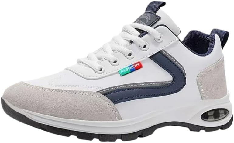 Мужские модные спортивные кроссовки - плоская подошва, шнуровка, круглый носок, повседневные кроссовки - удобные и легкие, подходят для любого сезона и рабочей одежды Spkfhd, белый
Мужские модные спортивные кроссовки - плоская подошва, шнуровка, круглый носок, повседневные кроссовки - удобные и легкие, подходят для любого сезона и рабочей одежды Spkfhd, белый