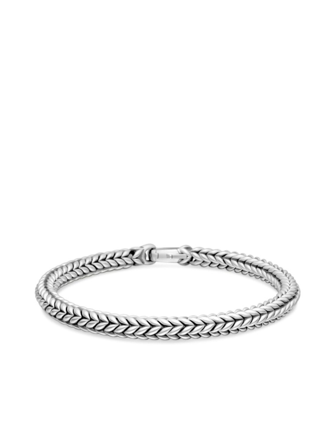 Браслет Chevron из стерлингового серебра David Yurman, серебряный
Браслет Chevron из стерлингового серебра David Yurman, серебряный