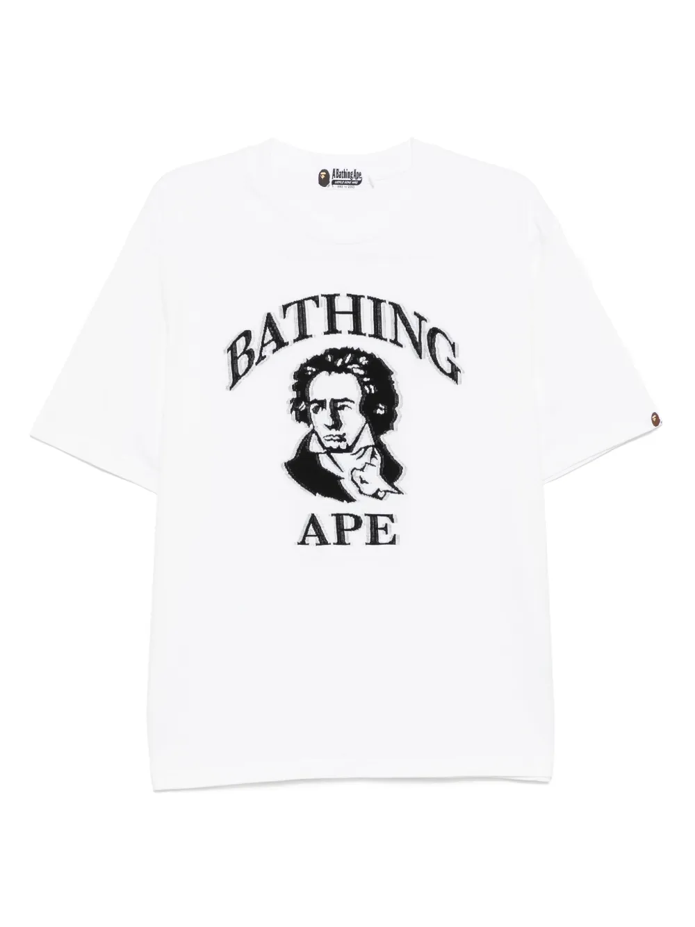 Футболка с вышитым логотипом A Bathing Ape, белый
Футболка с вышитым логотипом A Bathing Ape, белый