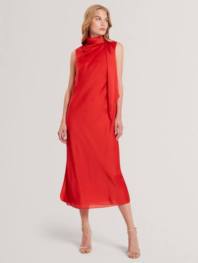 Goana платье-футляр миди с безрукавкой и воротником-хомутом Ted Baker
Goana платье-футляр миди с безрукавкой и воротником-хомутом Ted Baker