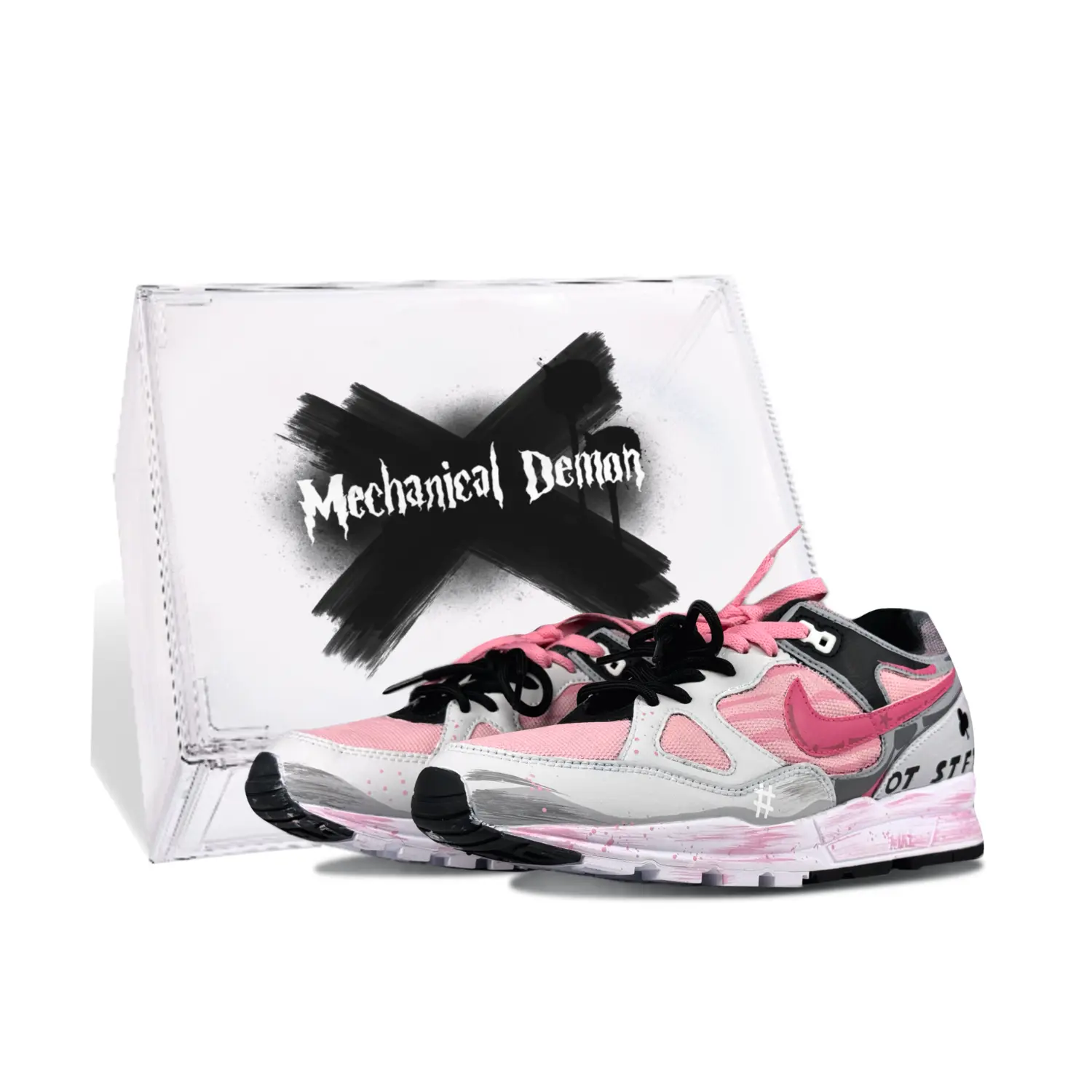 Кроссовки Nike Air Span Lifestyle Shoes Unisex Low-top Black/pink, цвет Lotus Color
Кроссовки Nike Air Span Lifestyle Shoes Unisex Low-top Black/pink, цвет Lotus Color