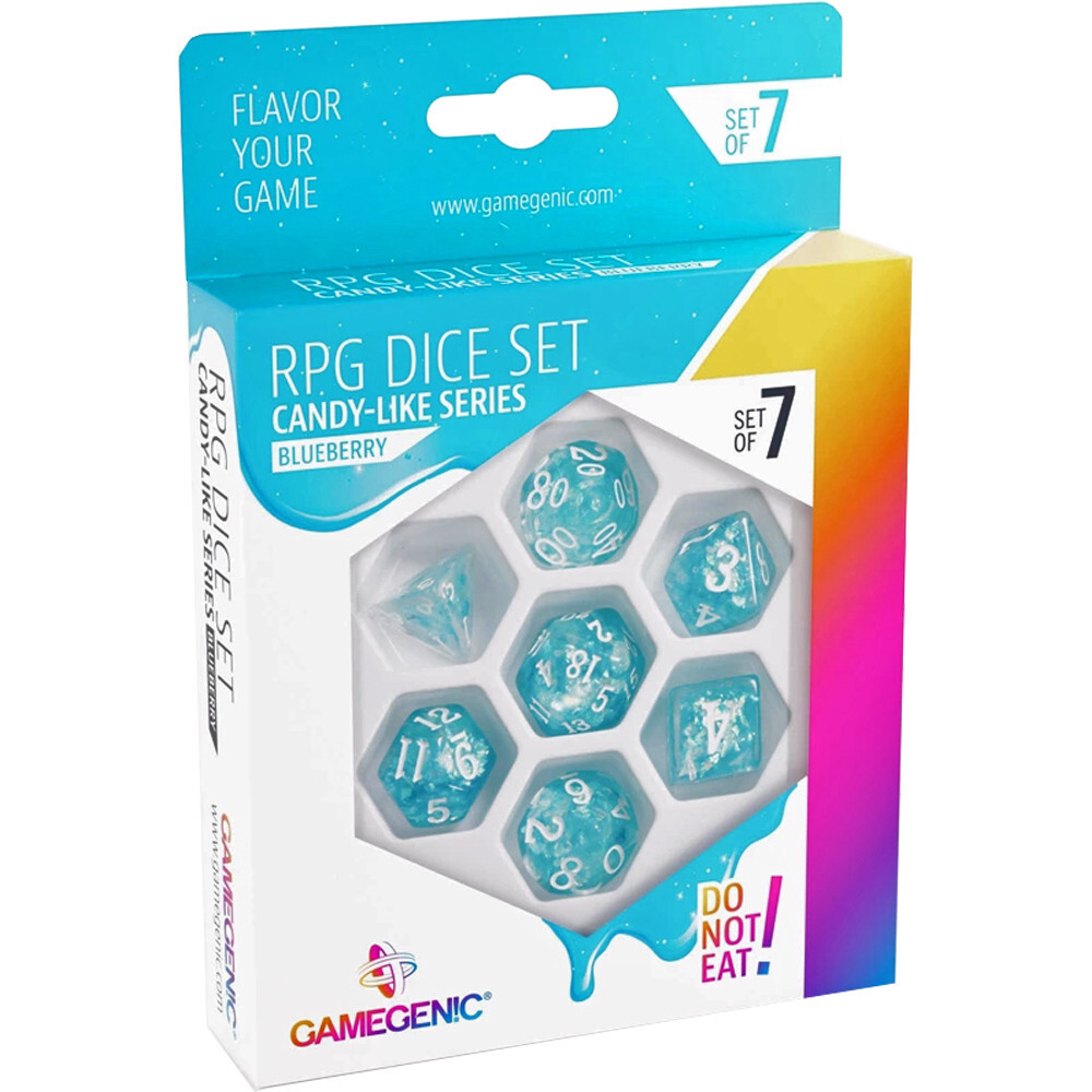 Аксессуары Gamegenic Candy-like Series Polyhedral Set: Blueberry (7)
Аксессуары Gamegenic Candy-like Series Polyhedral Set: Blueberry (7)