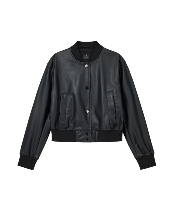 Куртка-Бомбер на молнии Armani Exchange, черный
Куртка-Бомбер на молнии Armani Exchange, черный