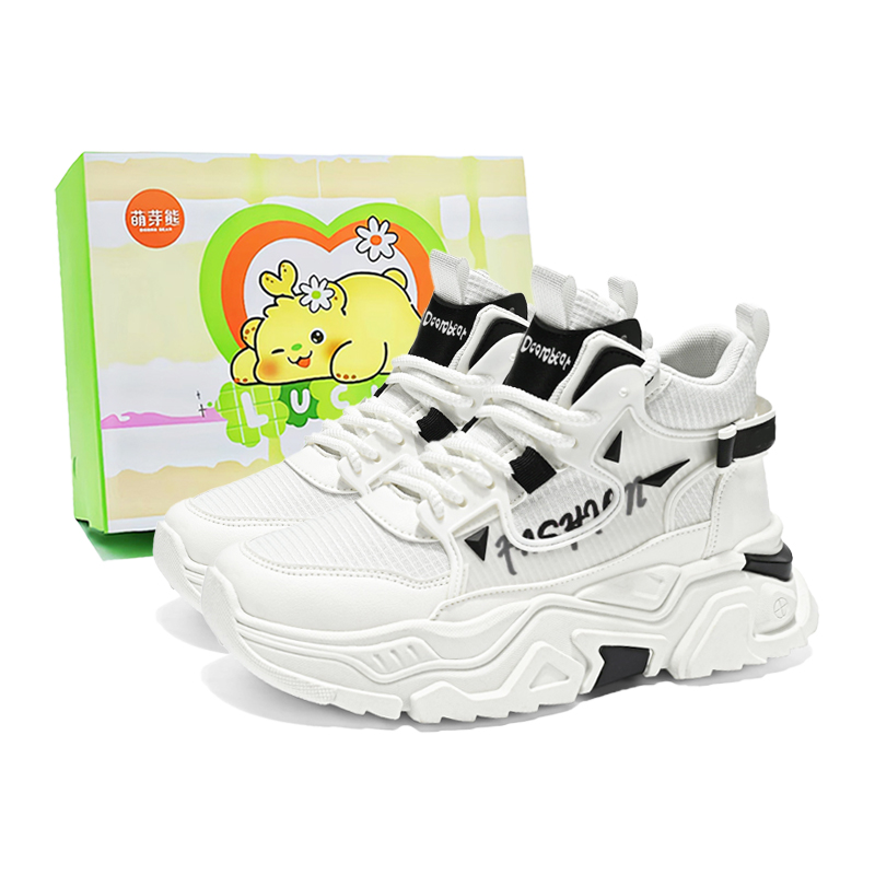 Кроссовки мужские, увеличивающие рост, с противоскользящей подошвой, износостойкие, дышащие, средней высоты, массивные Budding Bear, White (Sprout)
Кроссовки мужские, увеличивающие рост, с противоскользящей подошвой, износостойкие, дышащие, средней высоты, массивные Budding Bear, White (Sprout)