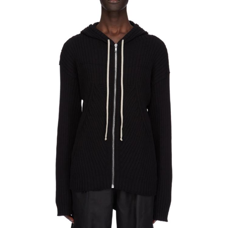 Джемпер Zipped Hoodie RICK OWENS, черный
Джемпер Zipped Hoodie RICK OWENS, черный