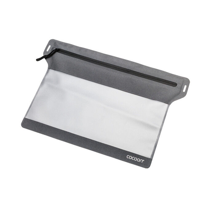 Плоская сумка для документов Cocoon на молнии, серая/черная
Плоская сумка для документов Cocoon на молнии, серая/черная