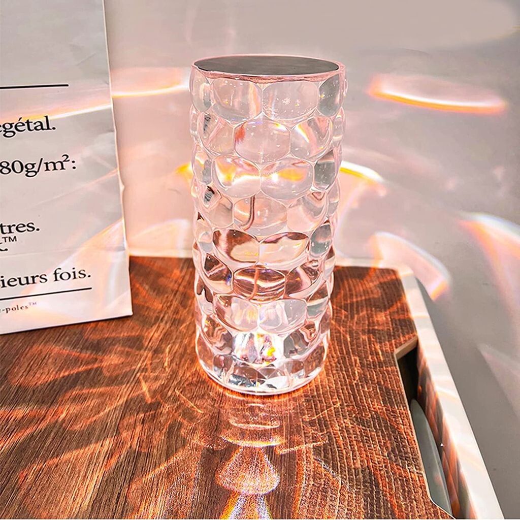 Настольная лампа Crystal Diamond, 16 цветов RGB, перезаряжаемая прикроватная лампа с сенсорным управлением и пультом дистанционного управления, узор B Topchances, прозрачный
Настольная лампа Crystal Diamond, 16 цветов RGB, перезаряжаемая прикроватная лампа с сенсорным управлением и пультом дистанционного управления, узор B Topchances, прозрачный