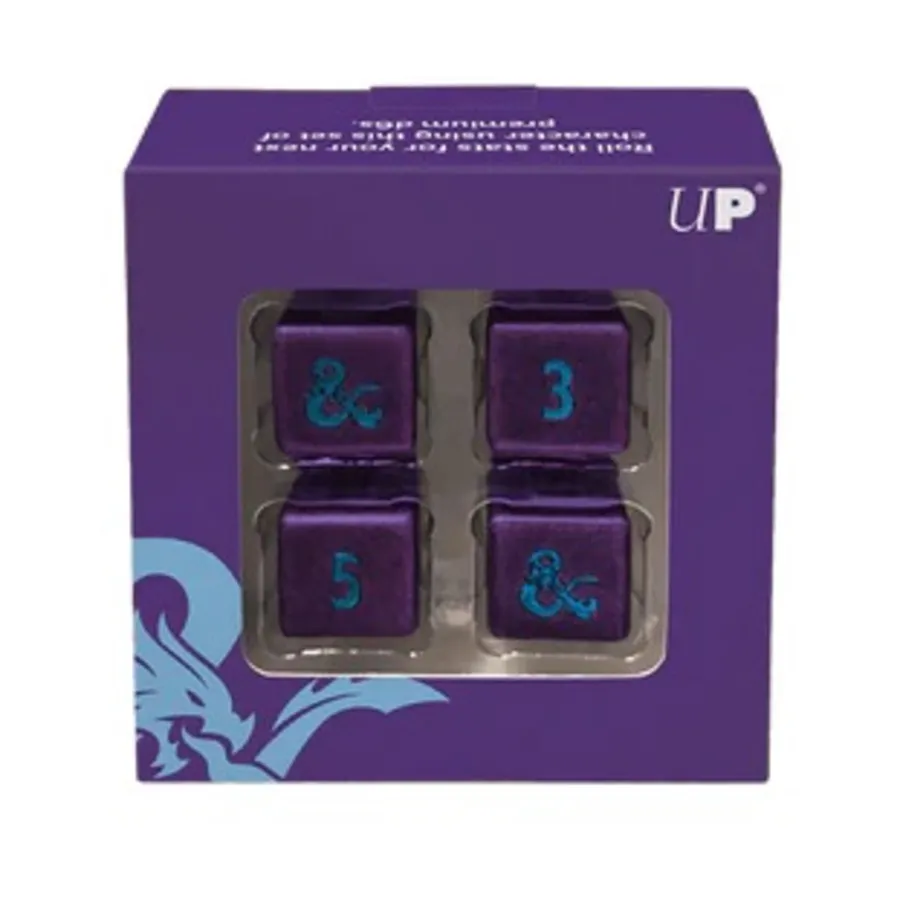 Набор кубиков Heavy Metal Underdark d6 (4), Official Dungeons and Dragons Dice & Accessories
Набор кубиков Heavy Metal Underdark d6 (4), Official Dungeons and Dragons Dice & Accessories