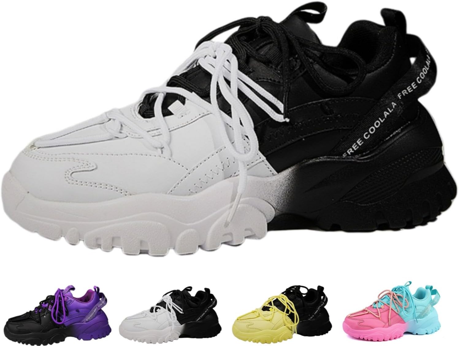 Стильные ретро массивные кроссовки для мужчин и женщин, уличная мода, повседневная обувь, нескользкая, удобная, для прогулок Macefil, белый
Стильные ретро массивные кроссовки для мужчин и женщин, уличная мода, повседневная обувь, нескользкая, удобная, для прогулок Macefil, белый