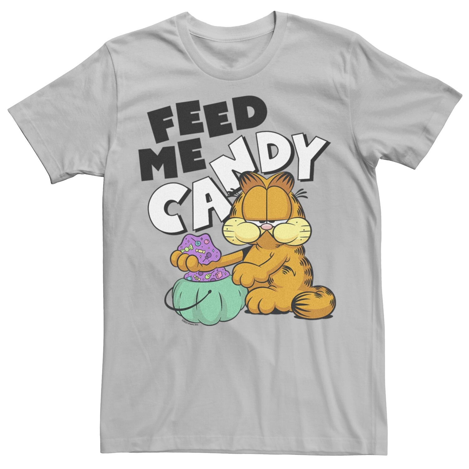 Мужская футболка с рисунком Garfield "Feed Me Candy" Licensed Character
Мужская футболка с рисунком Garfield "Feed Me Candy" Licensed Character