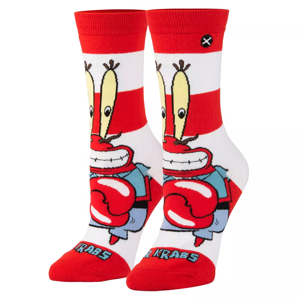 Odd Sox, Mr. Krabs, забавные новинки носки, средние
Odd Sox, Mr. Krabs, забавные новинки носки, средние