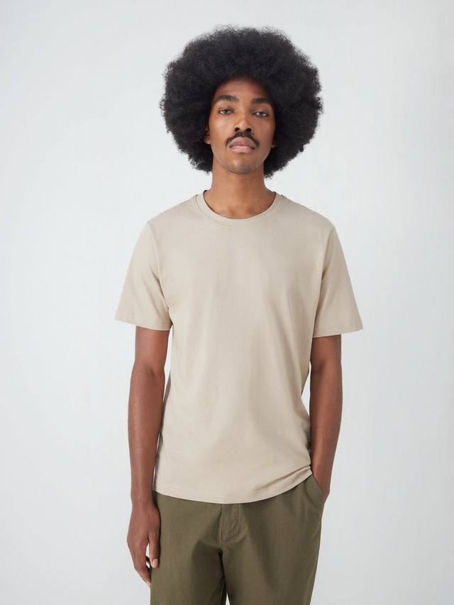 Простая хлопчатобумажная футболка с коротким рукавом John Lewis , цвет Stone
Простая хлопчатобумажная футболка с коротким рукавом John Lewis , цвет Stone