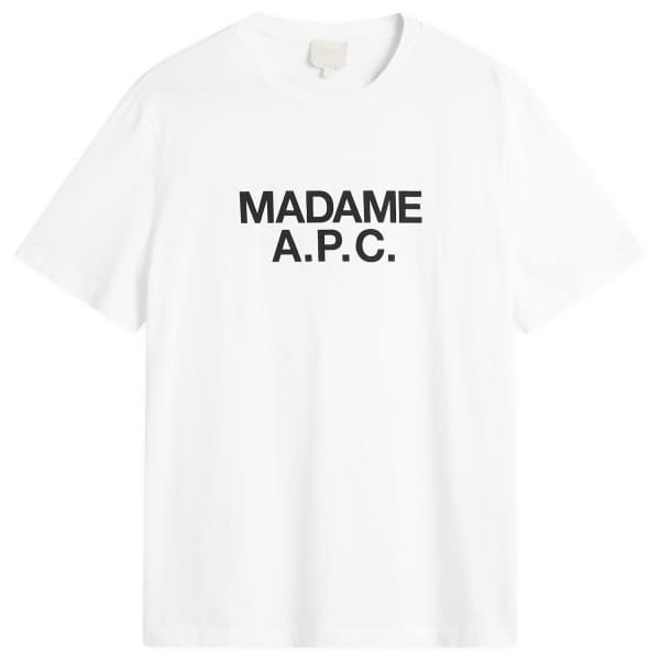 Футболка Madame apc A.P.C., белый
Футболка Madame apc A.P.C., белый
