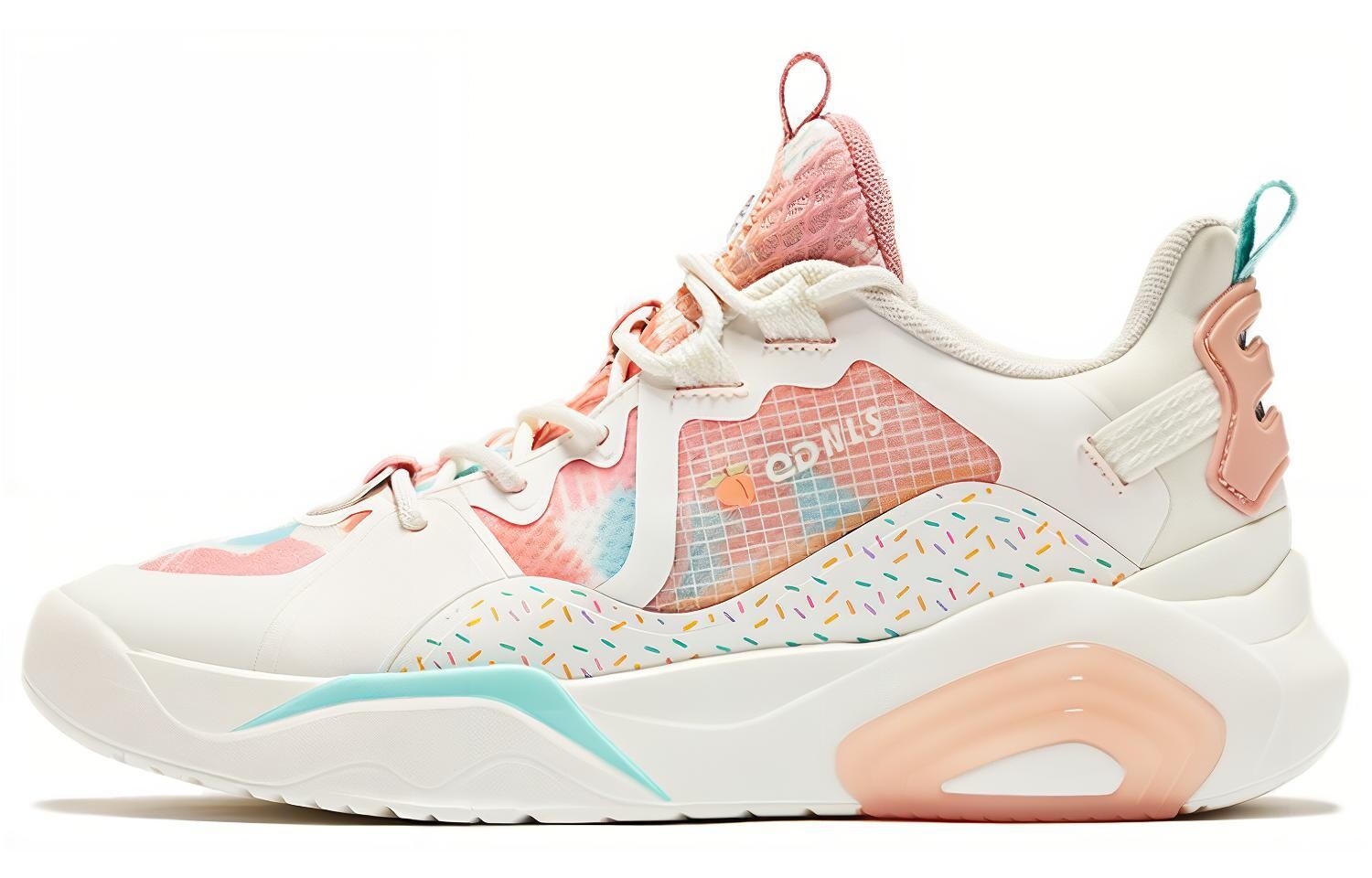 Кеды, скейтборд обувь женская низкая бежевый/розовый Qiaodan
Кеды, скейтборд обувь женская низкая бежевый/розовый Qiaodan