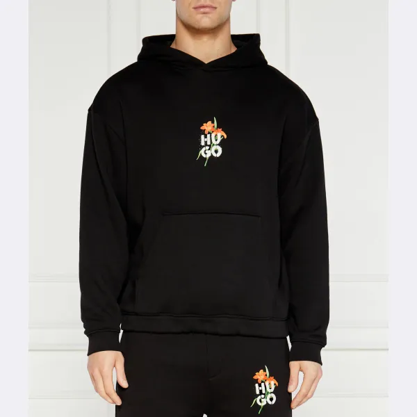 Толстовка прямого кроя с узором Diblosom Hugo, черный
Толстовка прямого кроя с узором Diblosom Hugo, черный