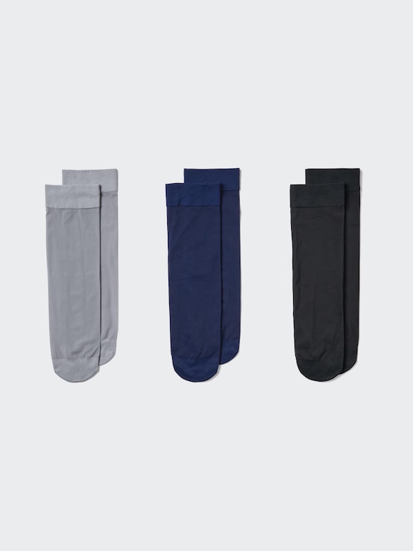 Полупрозрачные носки средней длины (3 пары) Uniqlo, 07 grey
Полупрозрачные носки средней длины (3 пары) Uniqlo, 07 grey