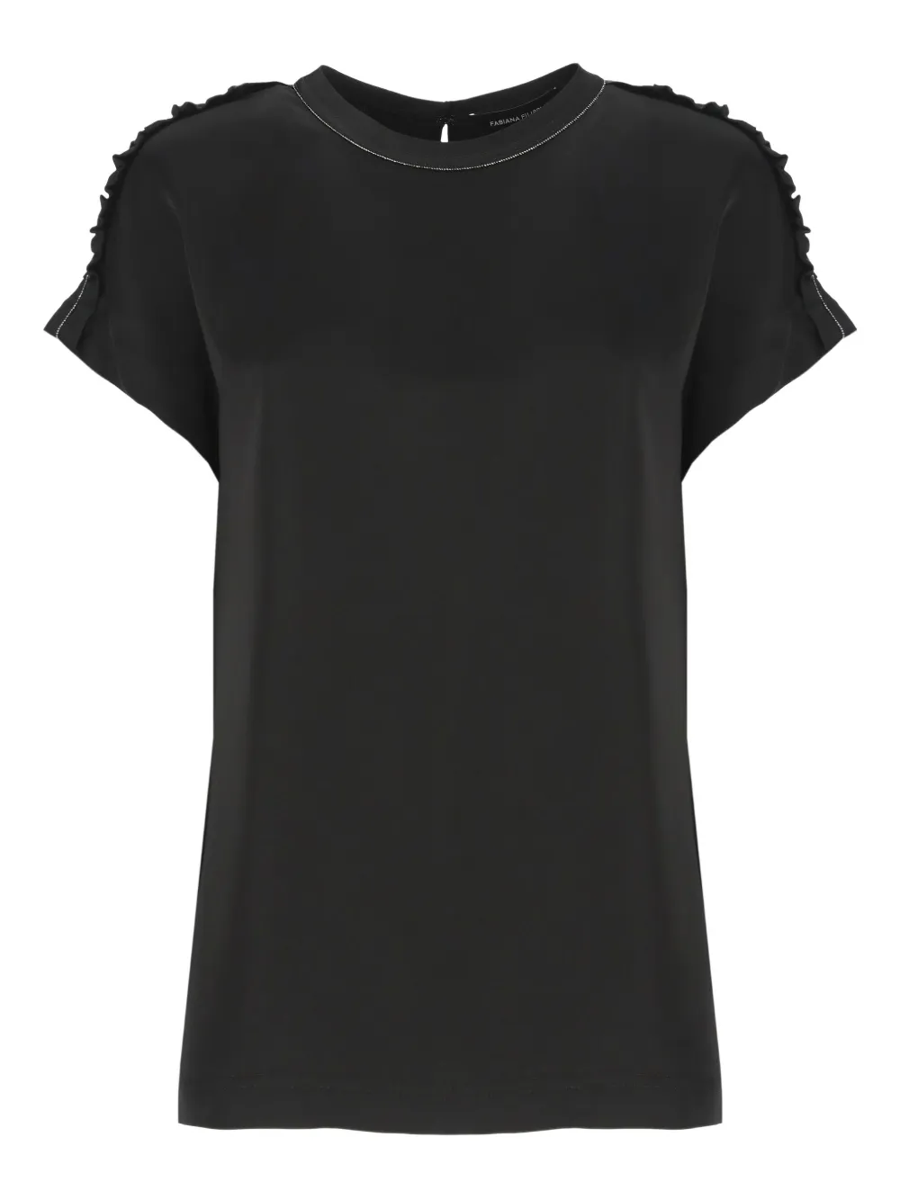 Футболка с оборками Fabiana Filippi, черный
Футболка с оборками Fabiana Filippi, черный