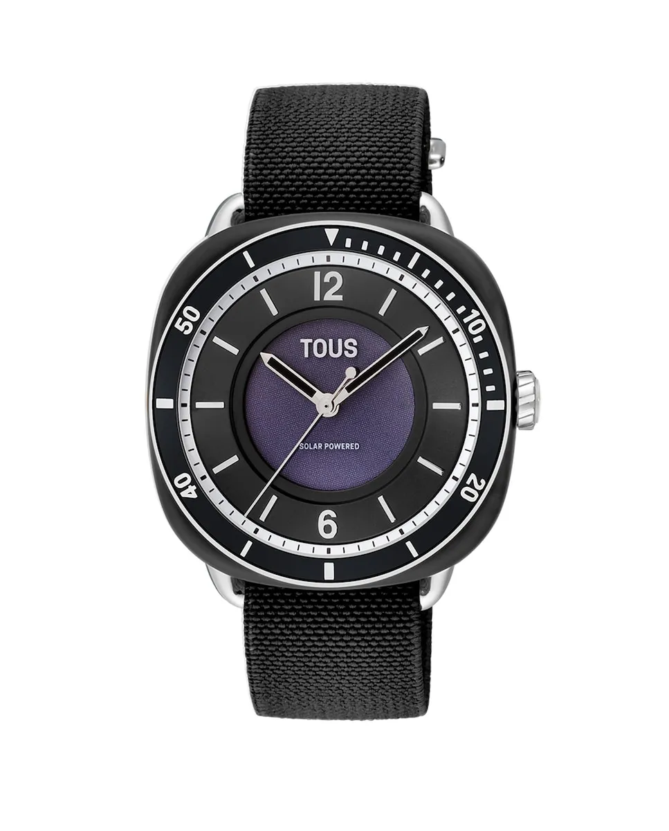 Женские аналоговые часы Osier с черным эластичным браслетом Tous, черный
Женские аналоговые часы Osier с черным эластичным браслетом Tous, черный