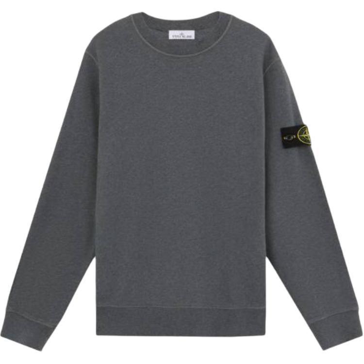 Хлопковый джерси свитшот STONE ISLAND, серый
Хлопковый джерси свитшот STONE ISLAND, серый