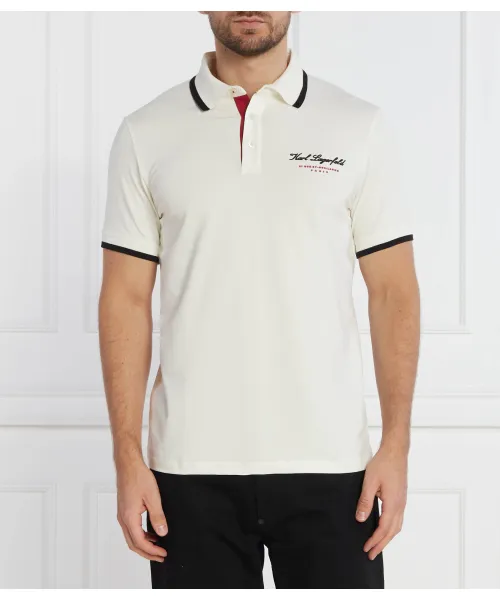 Футболка поло Regular fit Karl Lagerfeld, белый
Футболка поло Regular fit Karl Lagerfeld, белый