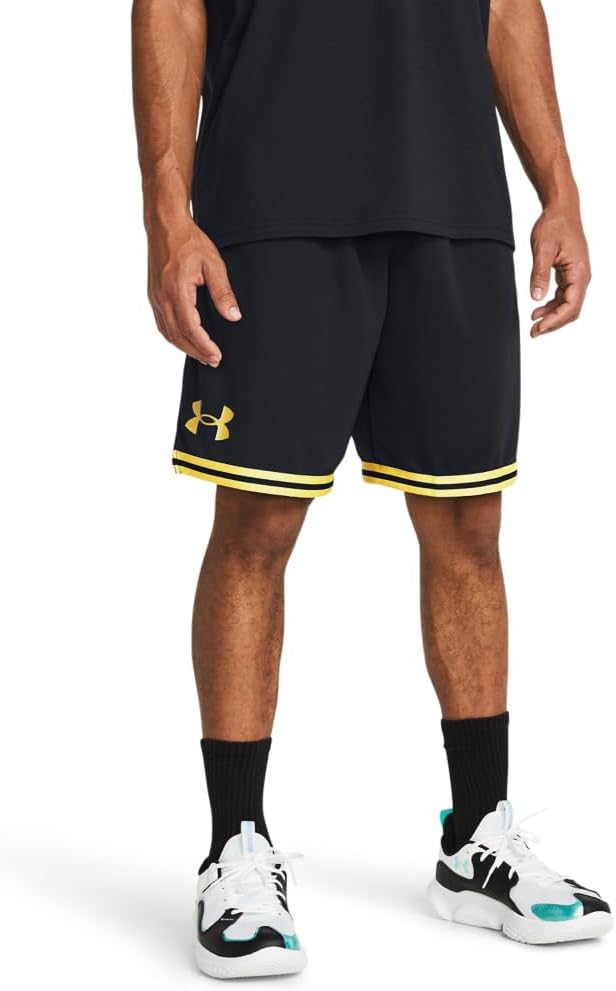 Under Armour мужские баскетбольные шорты Perimeter 10 дюймов, (002) Black/Metallic Gold
Under Armour мужские баскетбольные шорты Perimeter 10 дюймов, (002) Black/Metallic Gold