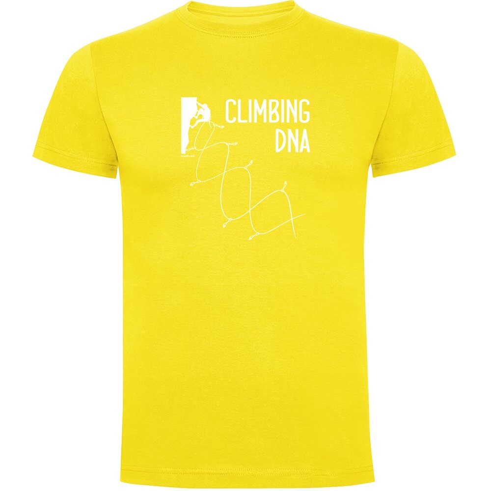 Футболка Kruskis Climbing DNA, желтый 
Футболка Kruskis Climbing DNA, желтый