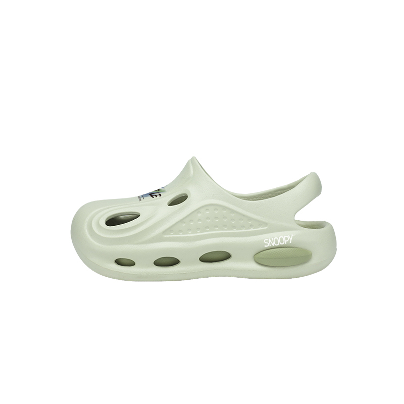 Детские сандалии с низким верхом, противоскользящие, с амортизацией, устойчивые к истиранию и ударам SNOOPY, бежевый/зеленый 
Детские сандалии с низким верхом, противоскользящие, с амортизацией, устойчивые к истиранию и ударам SNOOPY, бежевый/зеленый
