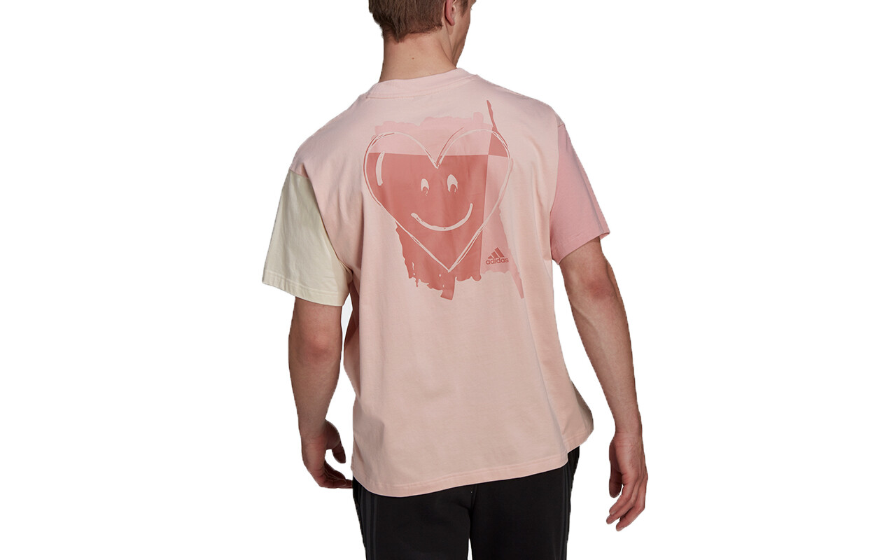 Футболка унисекс розовая Adidas, розовый
Футболка унисекс розовая Adidas, розовый