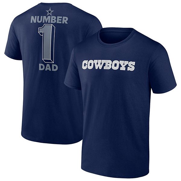 Мужская футболка Dallas Cowboys Big & Tall Number One Dad в темно-синем цвете Fanatics
Мужская футболка Dallas Cowboys Big & Tall Number One Dad в темно-синем цвете Fanatics