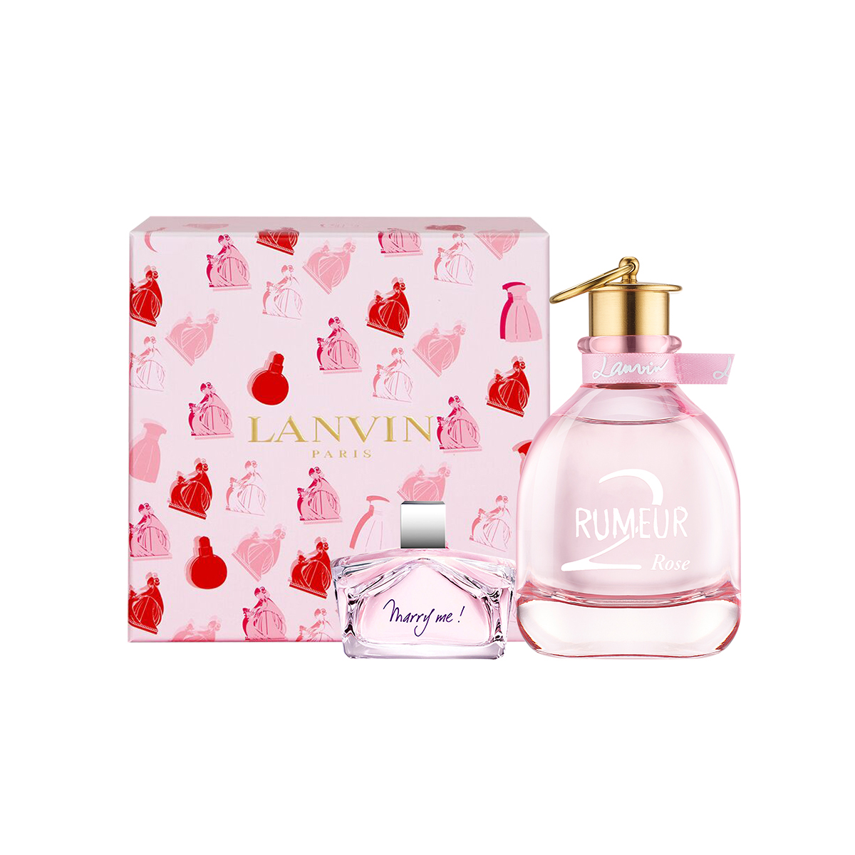 Lanvin Rose Legend Perfume Gift Box Sets Eau De Toilette Floral Fruity 30ml/50ml+4.5ml I Do/Guangyun
Lanvin Rose Legend Perfume Gift Box Sets Eau De Toilette Floral Fruity 30ml/50ml+4.5ml I Do/Guangyun