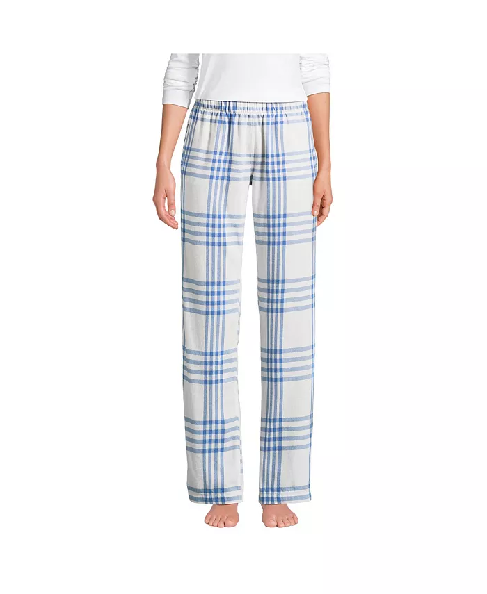 Женские пижамные брюки из фланели с принтом для высоких женщин Lands' End, синий
Женские пижамные брюки из фланели с принтом для высоких женщин Lands' End, синий
