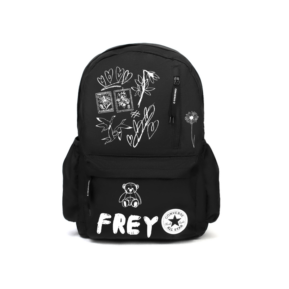 Converse Полиэстеровый рюкзак унисекс черный, Frey Bear
Converse Полиэстеровый рюкзак унисекс черный, Frey Bear