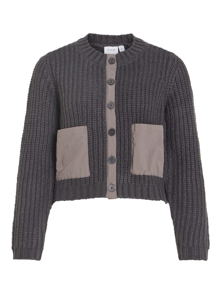 Кардиган Vila, темно-серый меланж
Кардиган Vila, темно-серый меланж