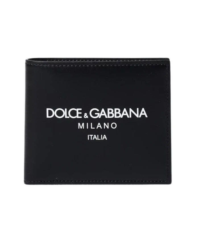 Черный кожаный кошелек Dolce & Gabbana, черный
Черный кожаный кошелек Dolce & Gabbana, черный