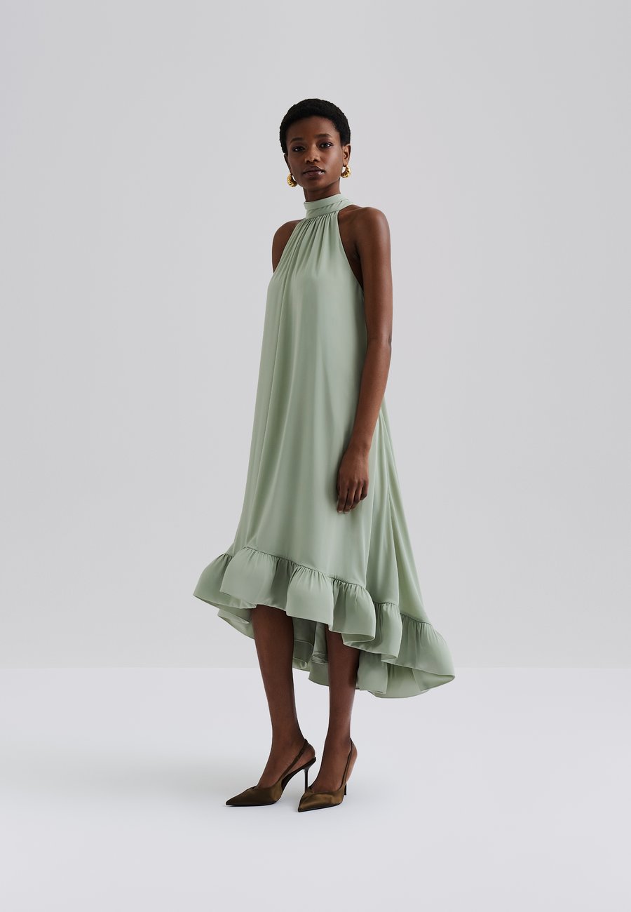 Платье Malina SABRINA HALTER NECK RUFFLED DRESS, Sage/Light Green
Платье Malina SABRINA HALTER NECK RUFFLED DRESS, Sage/Light Green