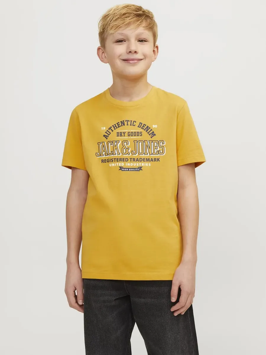 Рубашка с круглым вырезом для подростков Jack & Jones "JJELOGO TEE SS O-NECK 2 COL S NOOS JNR" Jack & Jones Junior, цвет Honey Gold
Рубашка с круглым вырезом для подростков Jack & Jones "JJELOGO TEE SS O-NECK 2 COL S NOOS JNR" Jack & Jones Junior, цвет Honey Gold
