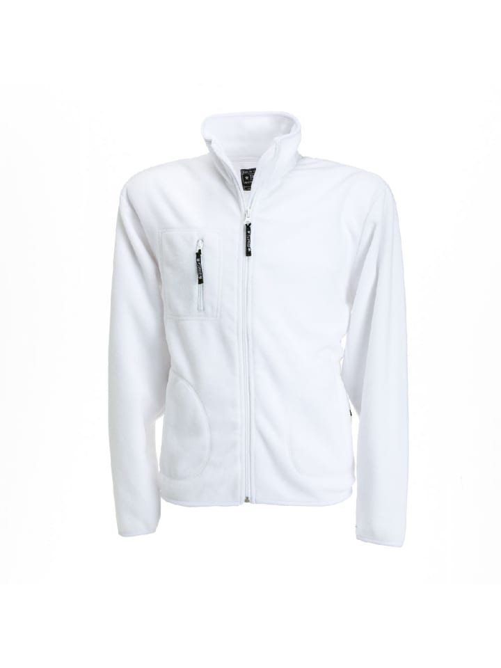 Флисовая куртка/флисовый свитер белого цвета BMS
Флисовая куртка/флисовый свитер белого цвета BMS