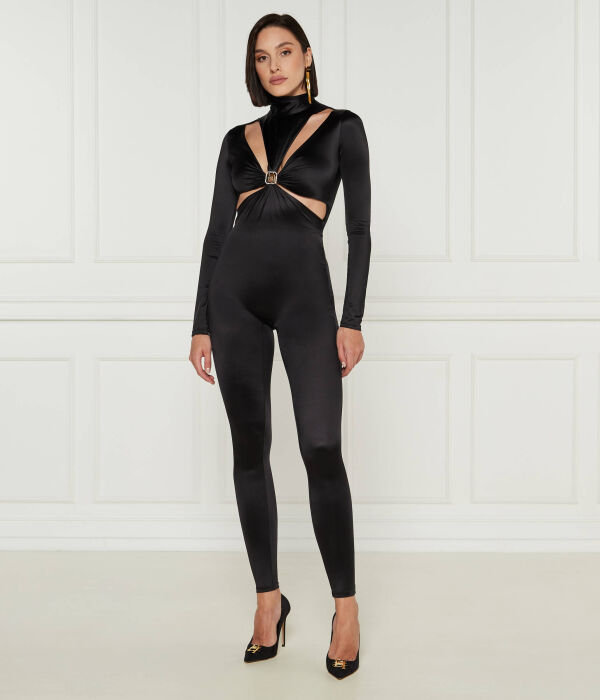 Комбинезон Slim fit Elisabetta Franchi, черный
Комбинезон Slim fit Elisabetta Franchi, черный