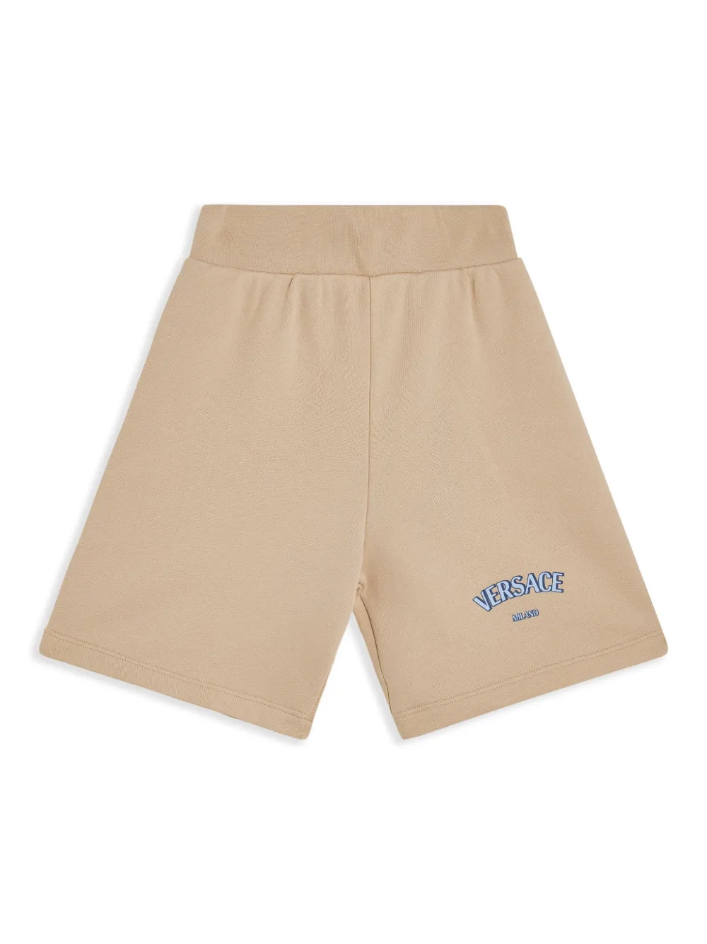 Спортивные шорты с логотипом Versace Kids, нейтральный 
Спортивные шорты с логотипом Versace Kids, нейтральный
