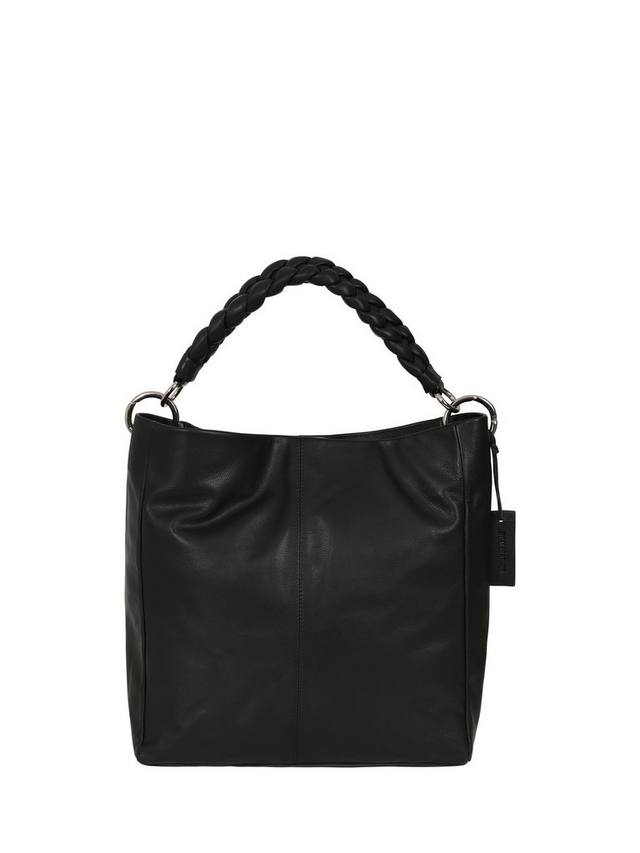 Кожаная сумка через плечо с плетеной ручкой HotSquash, Black
Кожаная сумка через плечо с плетеной ручкой HotSquash, Black