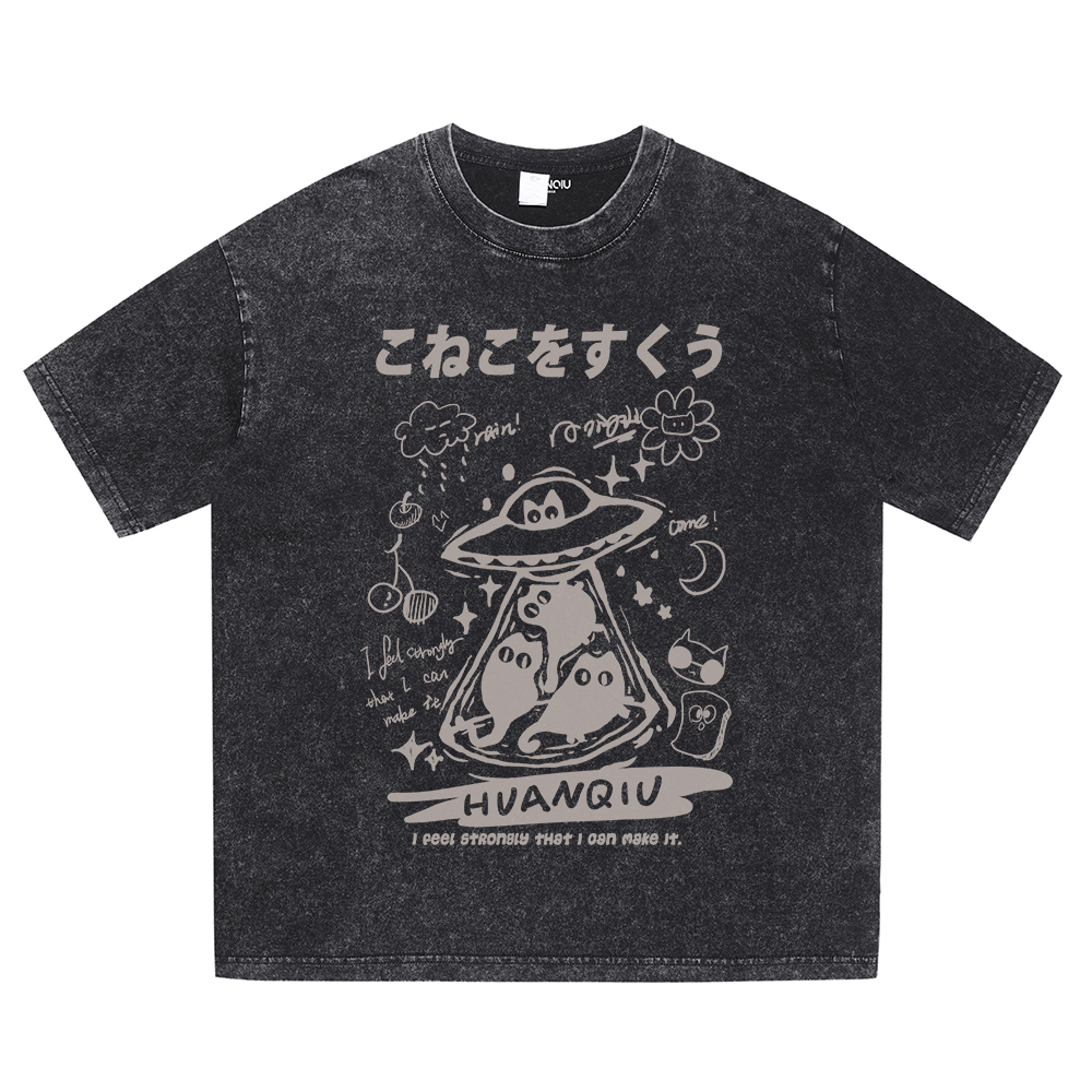 Футболка Unisex Crew Neck Moderate Straight Fit HUANQIU, washed черный
Футболка Unisex Crew Neck Moderate Straight Fit HUANQIU, washed черный