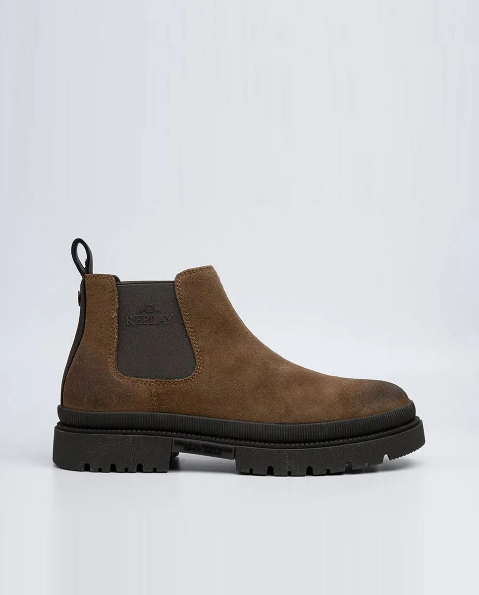 Мужские ботинки с эластичной застежкой Replay, коричневый
Мужские ботинки с эластичной застежкой Replay, коричневый