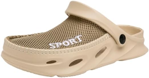 Мужские сетчатые кроксы - легкие и быстро сохнущие, вентилируемые садовые туфли - идеальны для лета, не скользят и удобны, отличная обувь для улицы Hhhchpm, Apricot
Мужские сетчатые кроксы - легкие и быстро сохнущие, вентилируемые садовые туфли - идеальны для лета, не скользят и удобны, отличная обувь для улицы Hhhchpm, Apricot