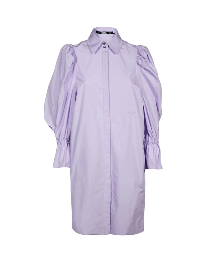 Хлопковое платье Karl Lagerfeld, фиолетовый
Хлопковое платье Karl Lagerfeld, фиолетовый