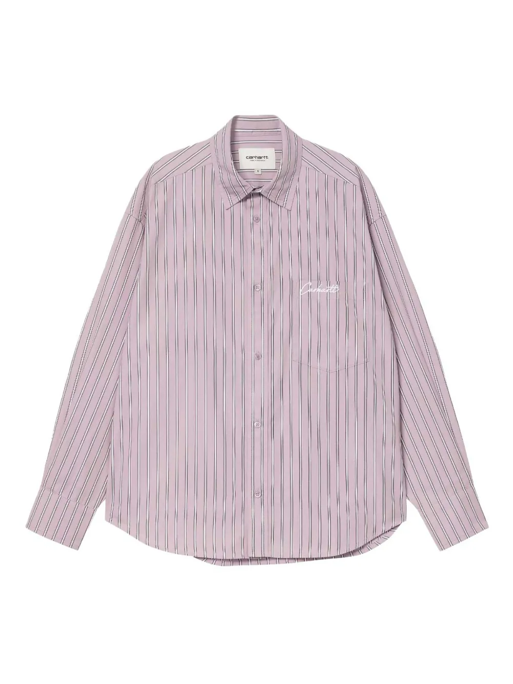 Полосатая рубашка Grimsby с вышивкой CARHARTT WIP, розовый
Полосатая рубашка Grimsby с вышивкой CARHARTT WIP, розовый