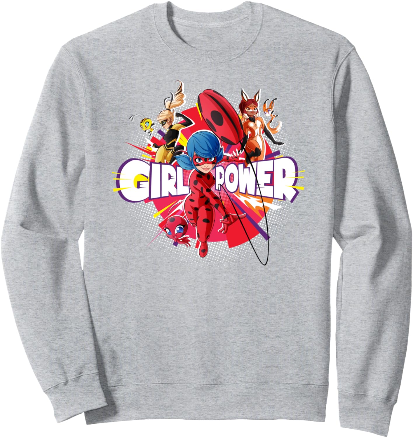 Толстовка Miraculous Collection Ladybug Rena Rouge Queen Bee Power, серая
Толстовка Miraculous Collection Ladybug Rena Rouge Queen Bee Power, серая