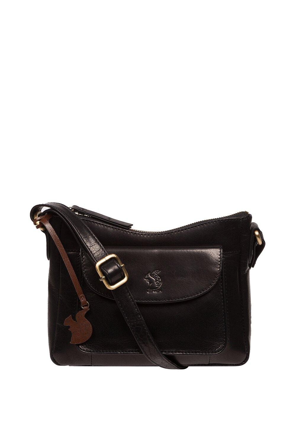 Кожаная сумка через плечо 'Lottie' Conkca London, черный
Кожаная сумка через плечо 'Lottie' Conkca London, черный