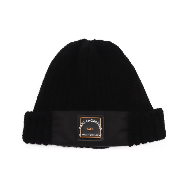 Шерстяная шапка Karl Lagerfeld, черный
Шерстяная шапка Karl Lagerfeld, черный